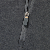 Alternate View 5 of Hooded Melage Luxe Mid Layer Qtr Zip