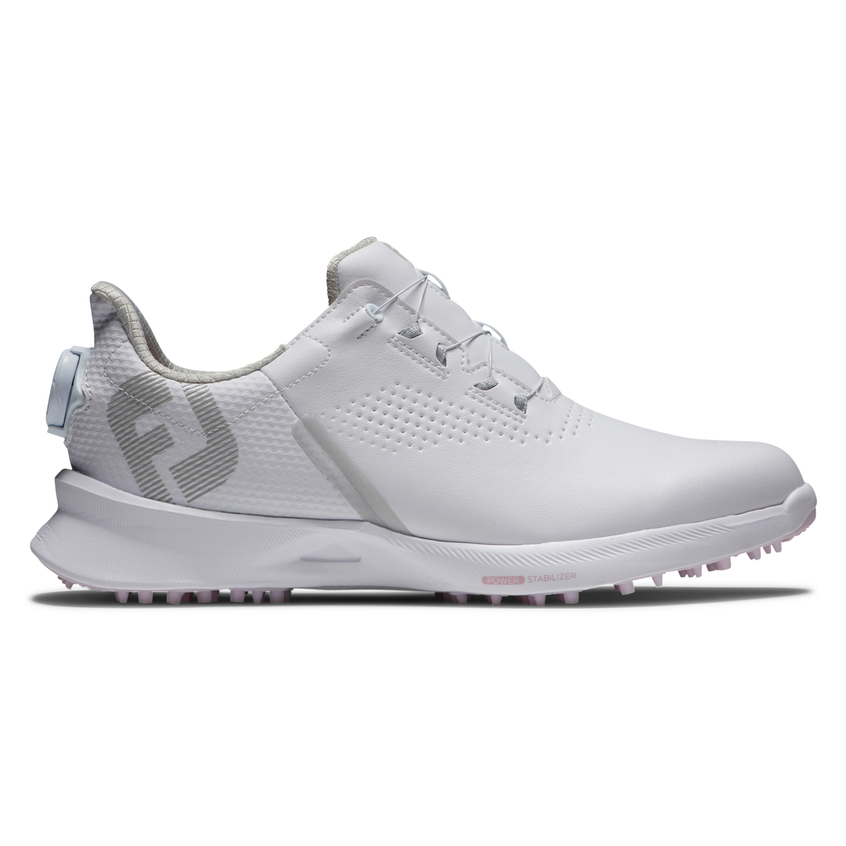 FootJoy Fuel BOA Womens Golf Shoe,White/Grey