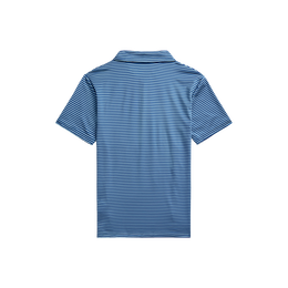 Boys Striped Short Sleeve Polo Shirt