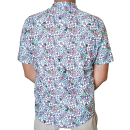 The Boatyard Button Down - Tequila Bloom