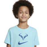 Alternate View 2 of Dri-FIT Rafa Junior Boys Swoosh Logo Tennis T-Shirt