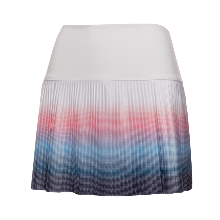 Ombre Pleated 14.5&quot; Skort