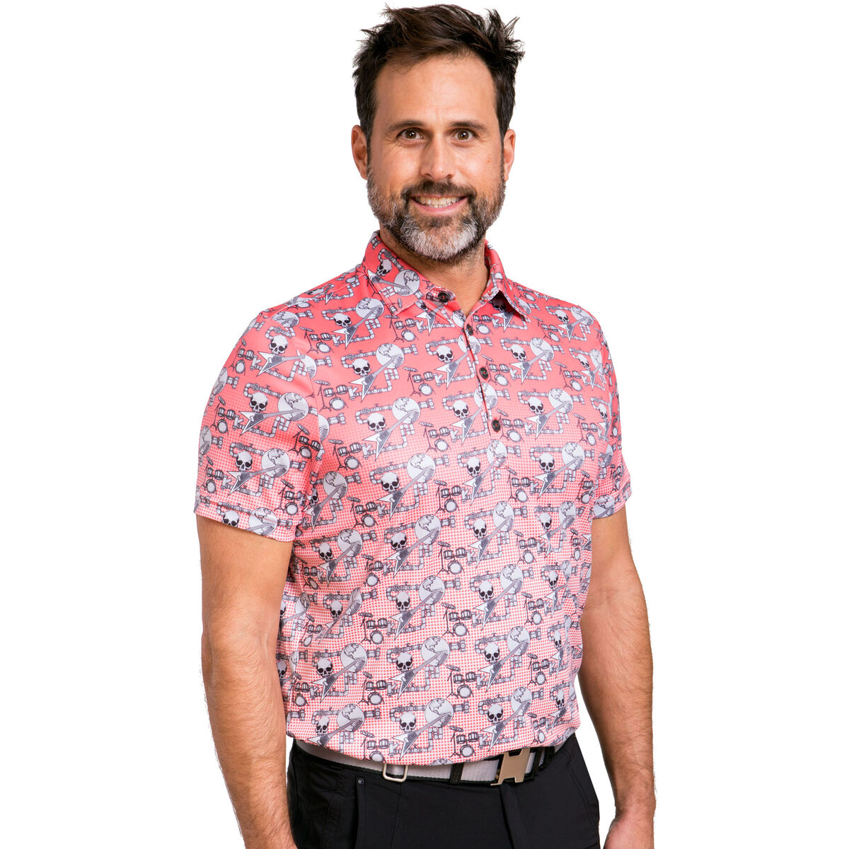 Jamie Sadock Skull Polo PGA TOUR Superstore