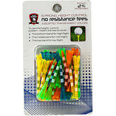 2.75in No Resistance Tees w/ Stripes - 40-Pack