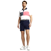 Alternate View 3 of Volition Stars and Bars Polo