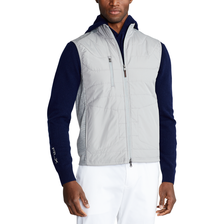 Rlx paneled stretch hotsell terry jacket