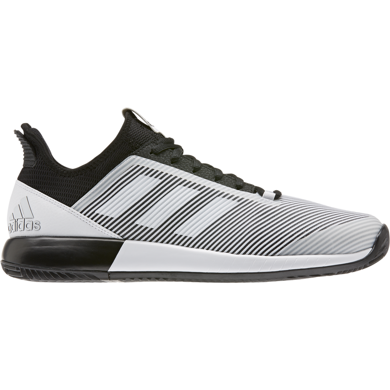 Adizero Defiant Bounce 2 Men s Tennis Shoes White Black
