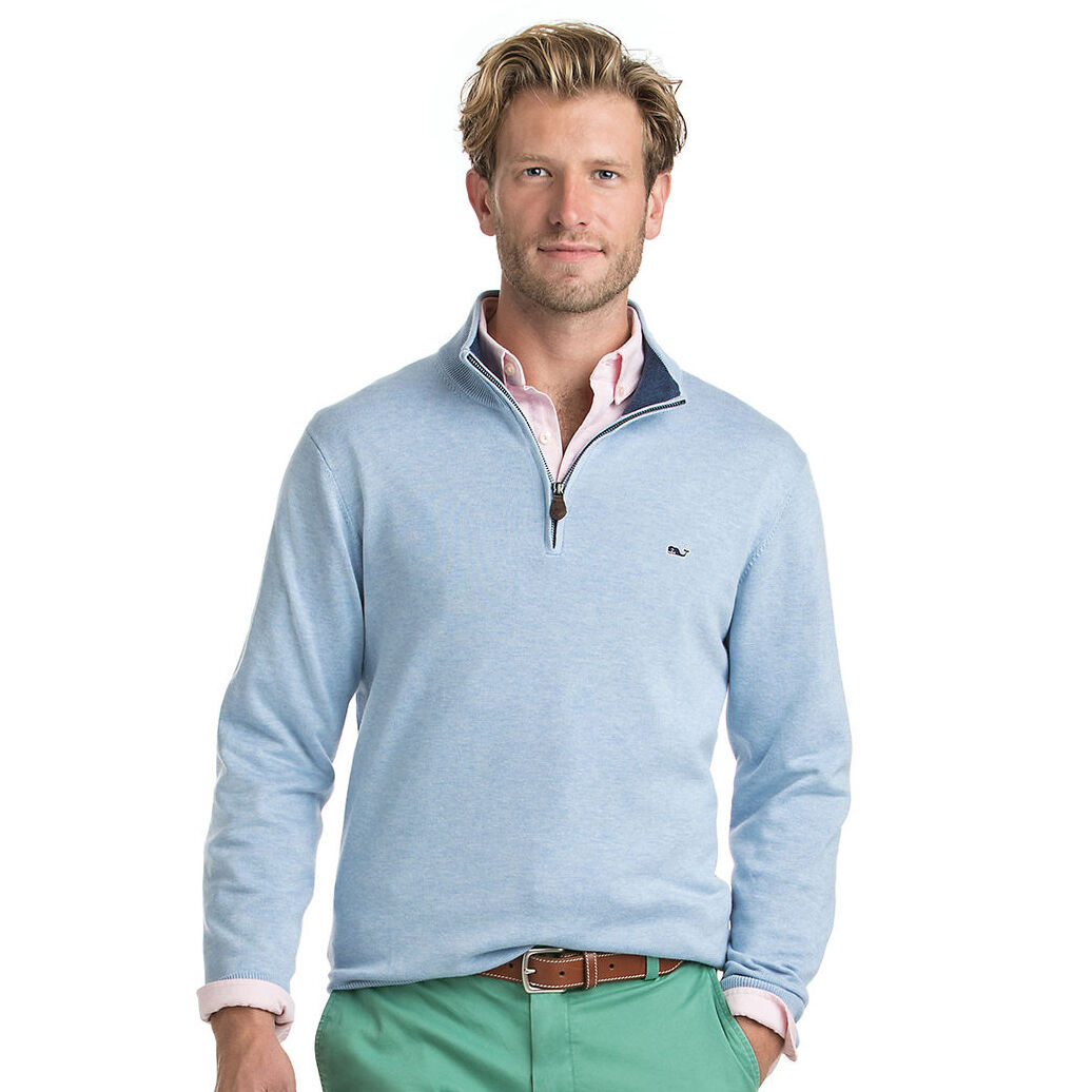 vineyard vines quarter zip pullover
