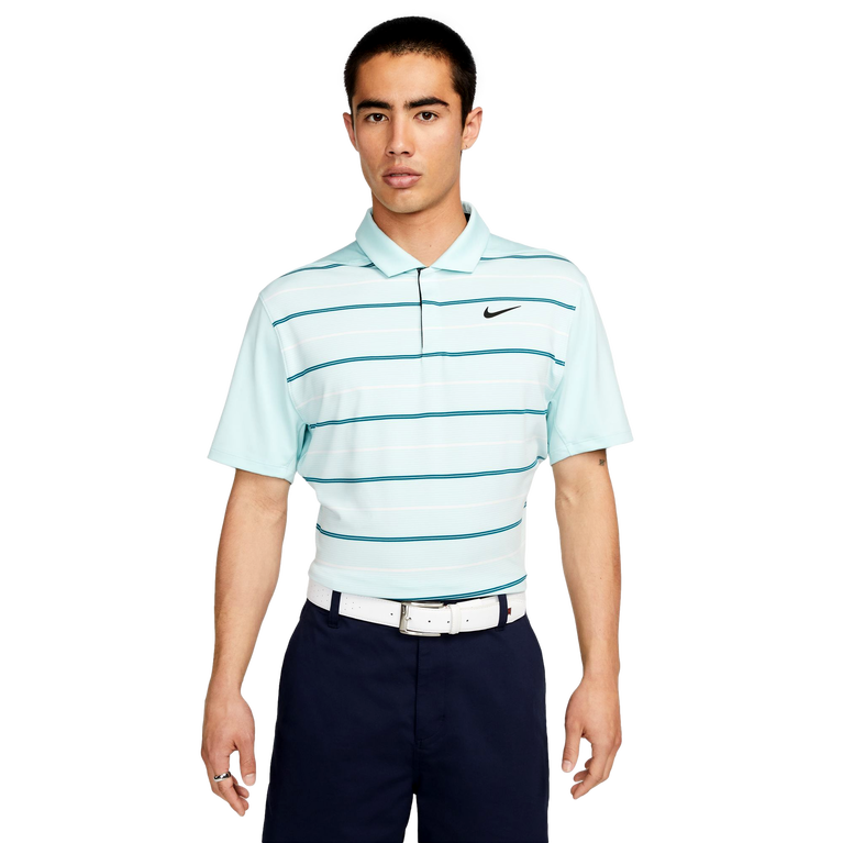 Nike Dri-FIT Tiger Woods Striped Golf Polo | PGA TOUR Superstore