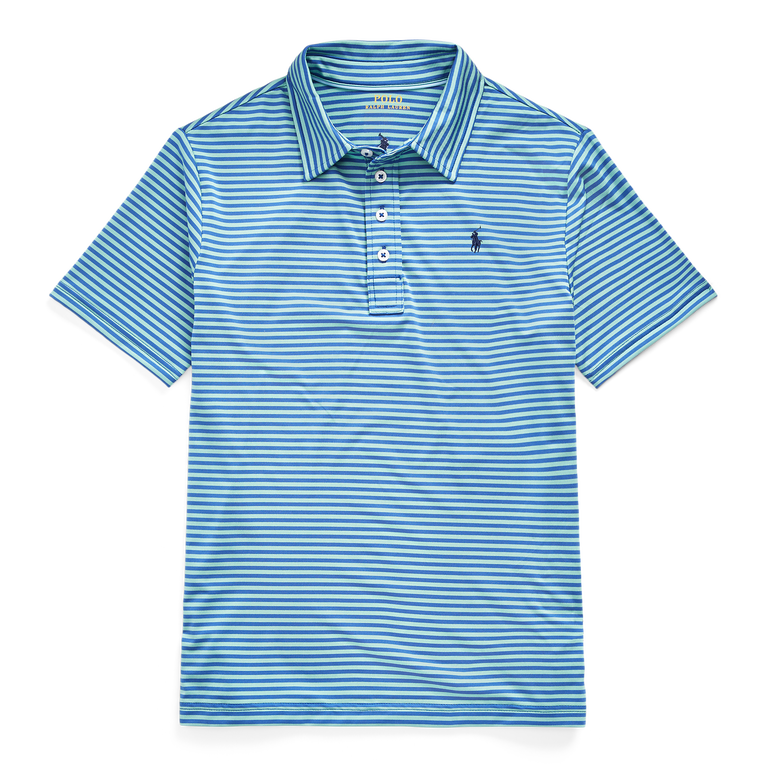 Polo Ralph Lauren Striped Performance Jersey Polo Shirt | PGA TOUR ...