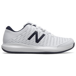 Men&#39;s 696V4 Tennis Shoe - White/Navy