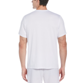 Alternate View 1 of Linear Chest Printed Men&#39;s Short Sleeve Tee Shirt