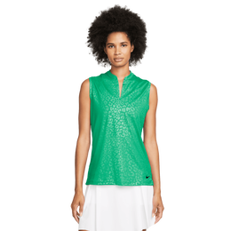 Dri-FIT Victory Animal Print Embossed Sleeveless Polo Shirt