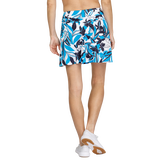 Alternate View 2 of Iris Oasis Collection: Kioko Floral 17&quot; Pull-On Skort