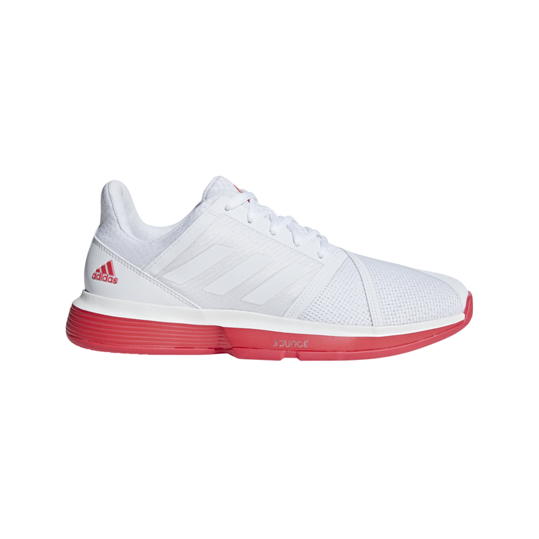 CourtJam Bounce Men's Tennis Shoe - White/Red | PGA Superstore