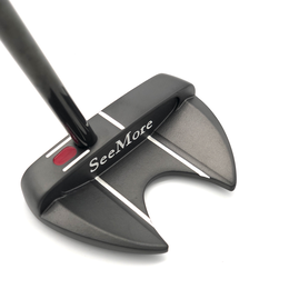 Black Model T Straight Putter