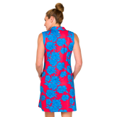 Alternate View 9 of Rum Punch Collection: Marina Floral Sleeveless Dress