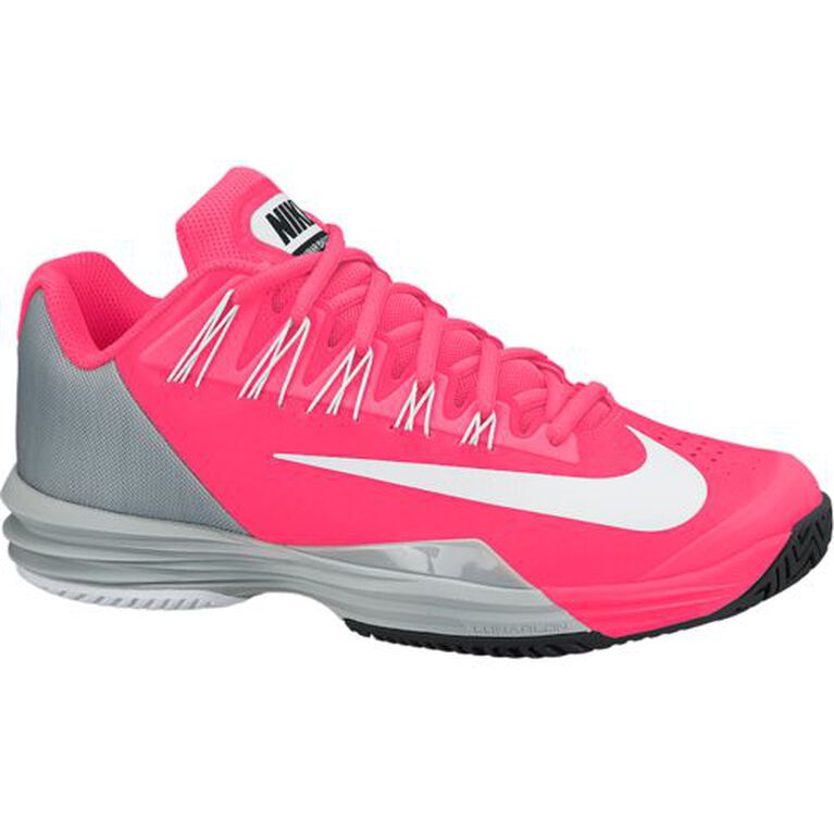 Nike Lunar Ballistec Women's Tennis Shoe - Red/Ash | PGA TOUR