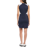 Alternate View 2 of Mesh Color Block Sleeveless Golf Dress