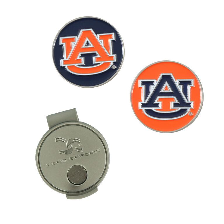 Team Effort  Auburn Hat Clip