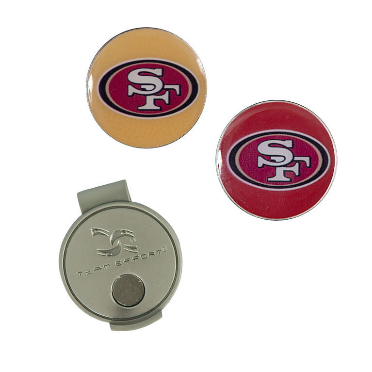 Team Effort San Francisco 49ers Hat Clip &amp; Ball Marker