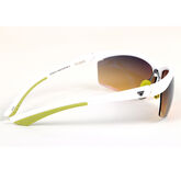 Alternate View 1 of GX5 White &amp; Marg Sports Wrap Sunglasses