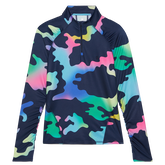 Alternate View 4 of Gradient Camo Quarter Zip Pull Over