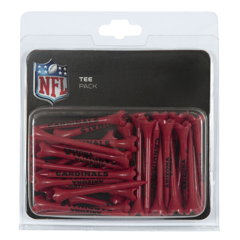 Arizona Cardinals 2-3/4&quot; Tee 40-Pack