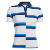 Alternate View 4 of Offset Striped Short Sleeve Polo Shirt