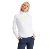 Alternate View 1 of Sun Tech Base Layer Quarter Zip Pull Over