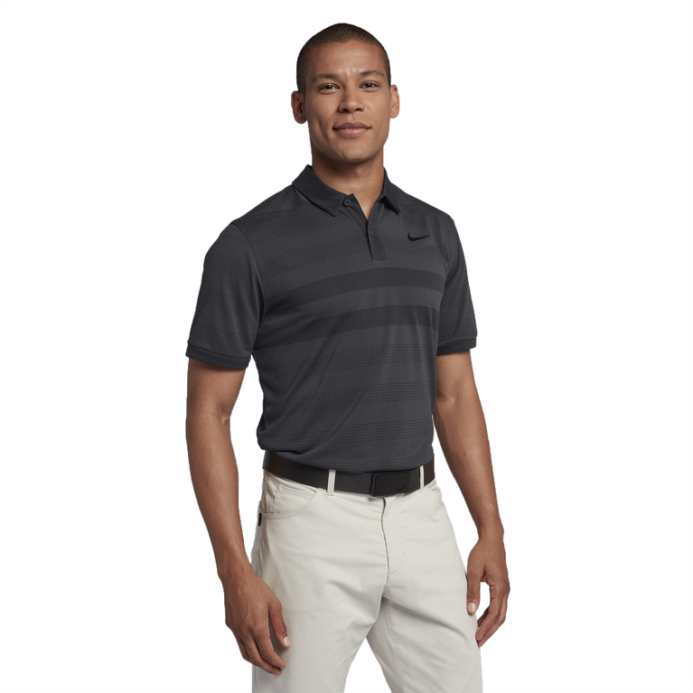 Nike Zonal Cooling Striped Golf Polo | TOUR Superstore