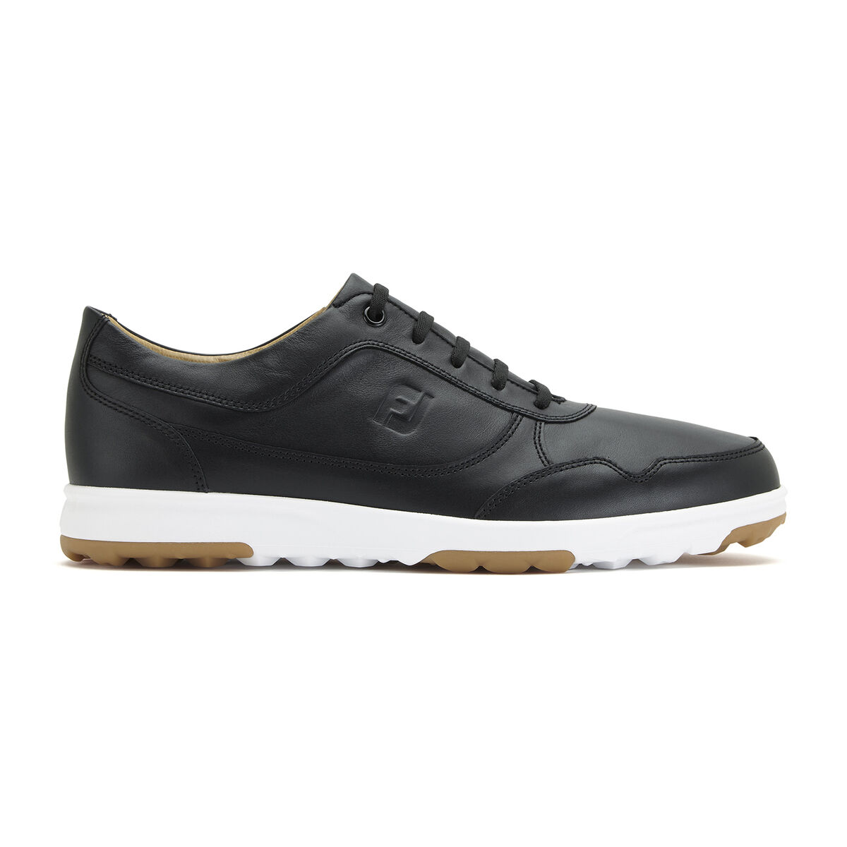 FootJoy Golf Casual Leather Men's Golf Shoe - Black | PGA TOUR Superstore