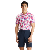 Alternate View 1 of Photo Floral Tech Jersey Slim Fit Polo
