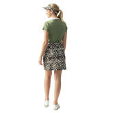 Alternate View 1 of Wild Nature Collection:  Arielle Animal Print 18&quot; Skort