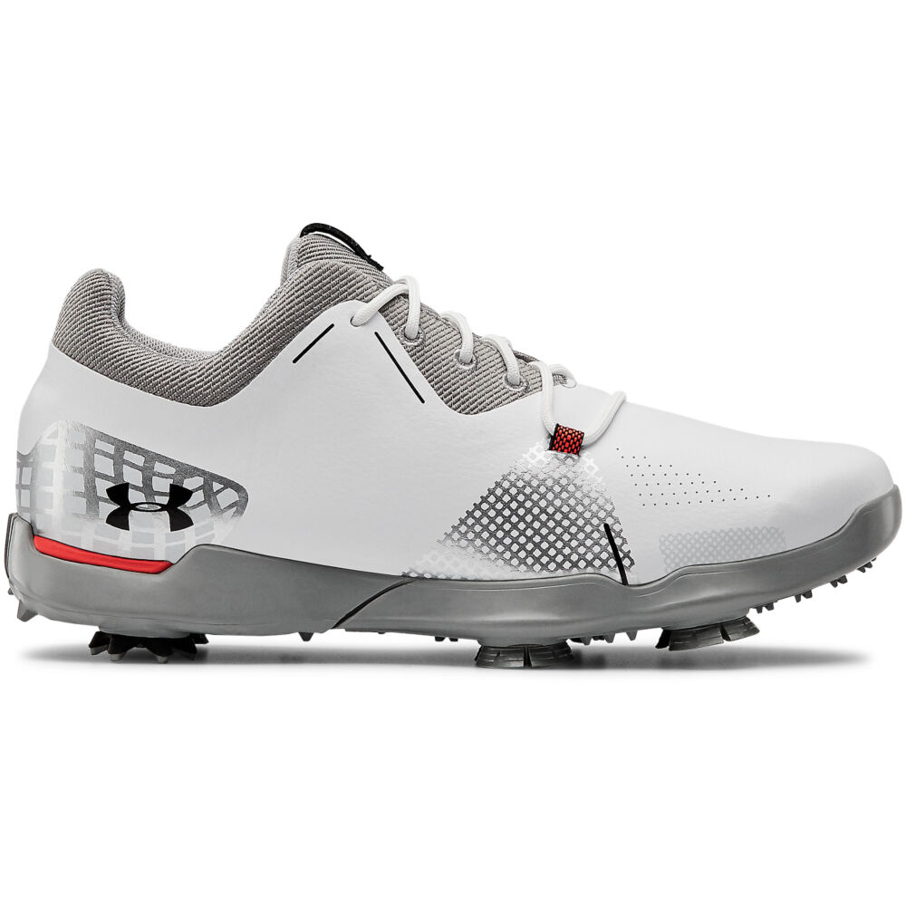 UA Spieth 4 Junior Golf Shoe - White 