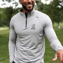 UNRL X Barstool Golf Crossed Tees Elite Quarter Zip