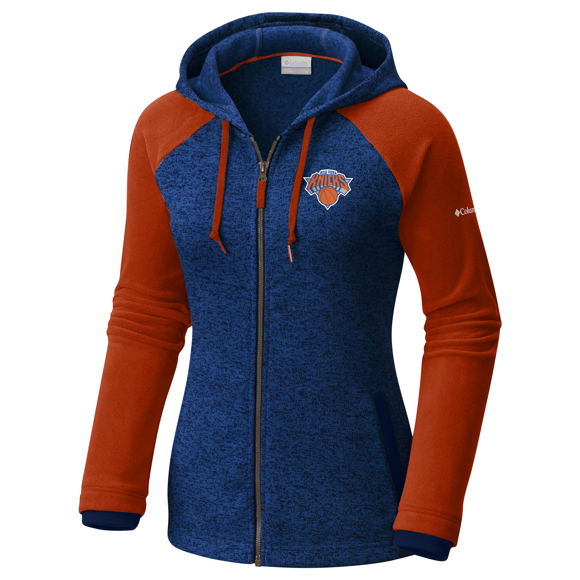 Knicks zip hot sale up hoodie