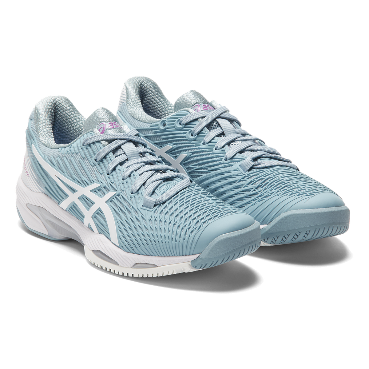 Asics Solution Speed FF 2 Women's Tennis Shoes Blue/White PGA TOUR