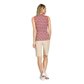 Alternate View 3 of Desert Blooms Collection: Justiana Santorini Geo Sleeveless Top