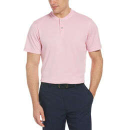 Pique Short Sleeve Polo with New Casual Collar