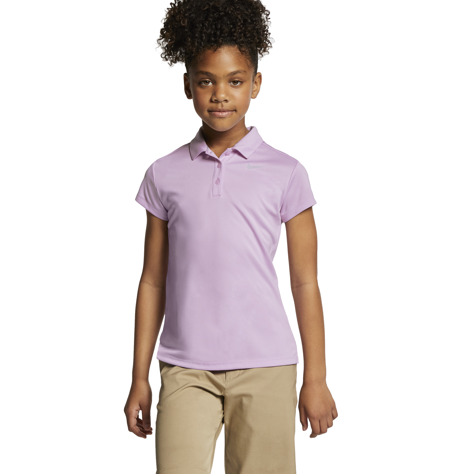 girls dri fit polo