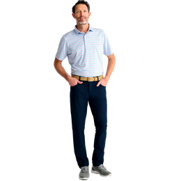 S23: Crew Stripe Polo