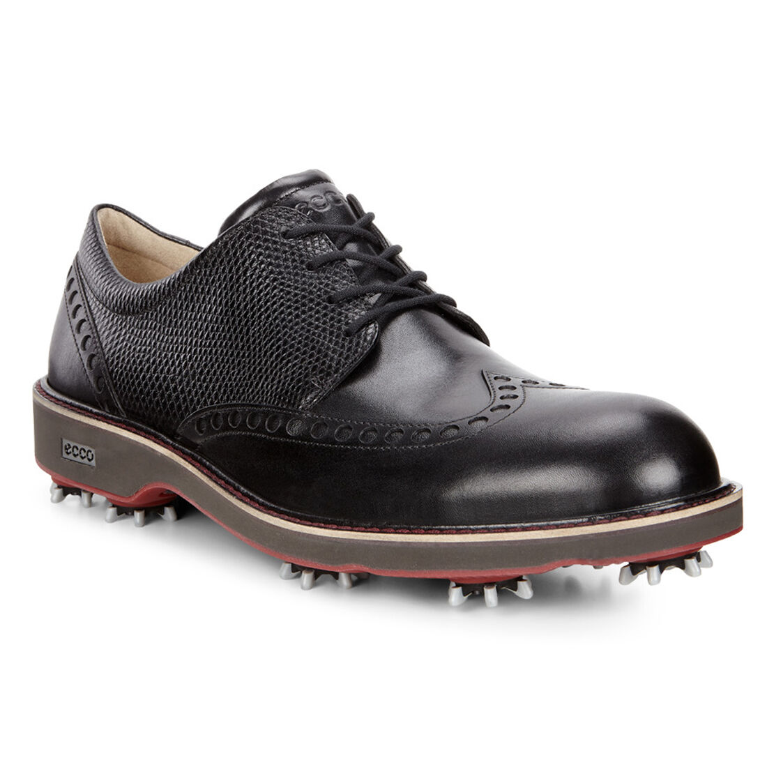 ECCO Lux Men's Golf Shoe - Black | PGA 