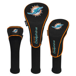 Team Effort Miami Dolphins Set of 3 Headcovers