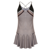 Alternate View 1 of Deep V Pleated Tennis Dress