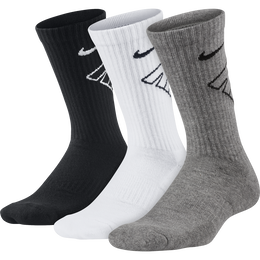 Nike Kids Performance Cushioned Crew Training Socks &#40;3 Pair&#41;