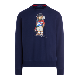 Golf Polo Bear Cotton-Blend Sweatshirt