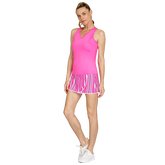 Alternate View 1 of Lilou Solid Racerback Tennis Tank Top