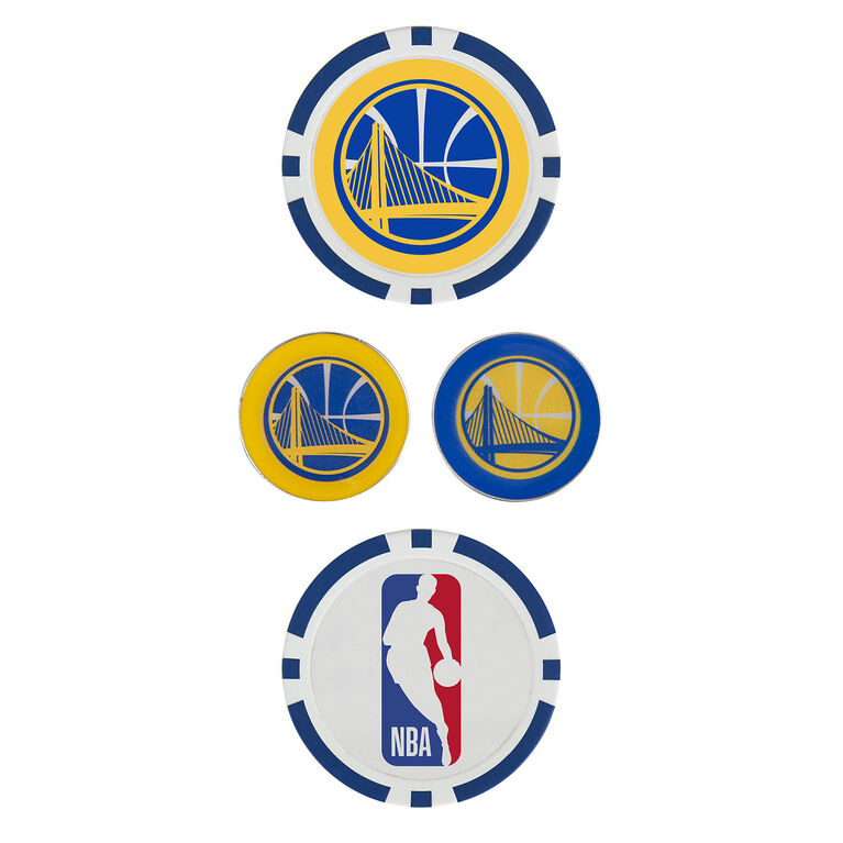 Team Effort Golden State Warriors Ball Marker Set