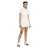 Nike Dri-FIT Women&#39;s Grid Print Short Sleeve Polo Shirt